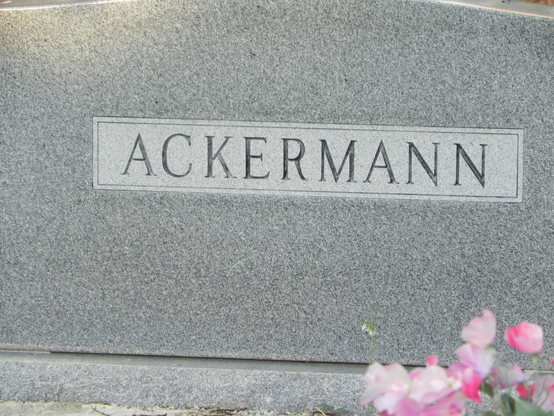 Ackermann back